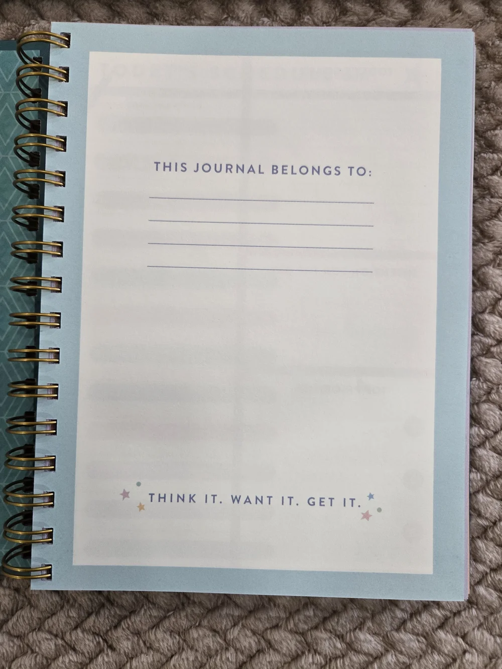 Greenroom Guided Fitness Journal + Not Today Stress Pencil Pouch NWT